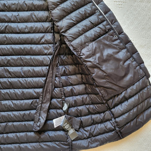 Wilfred by Aritzia Elle  Puffer Packable Mid-length Button Up Down Coat - Picture 4 of 12